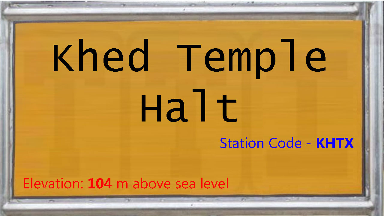 Khed Temple Halt Khed Temple Halt