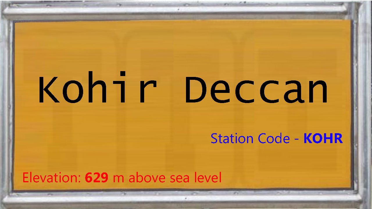 Kohir Deccan Kohir Deccan