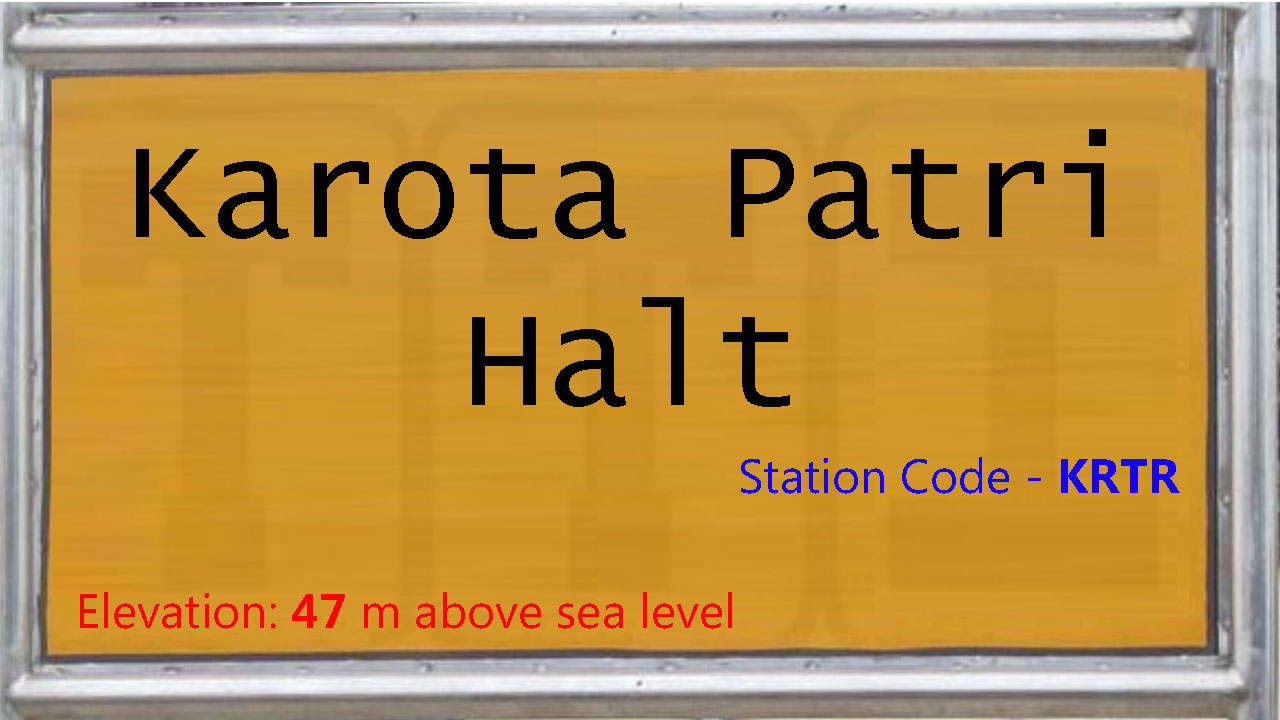 Karota Patri Halt