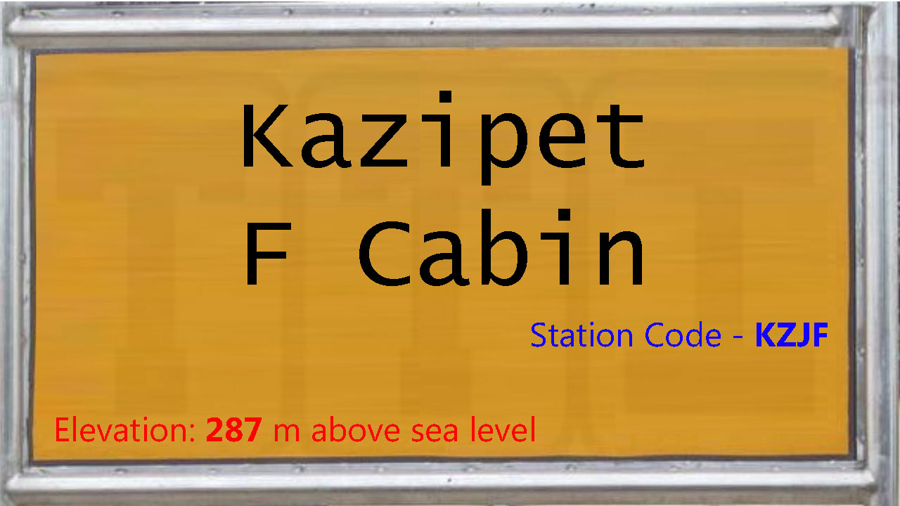 Kazipet F Cabin