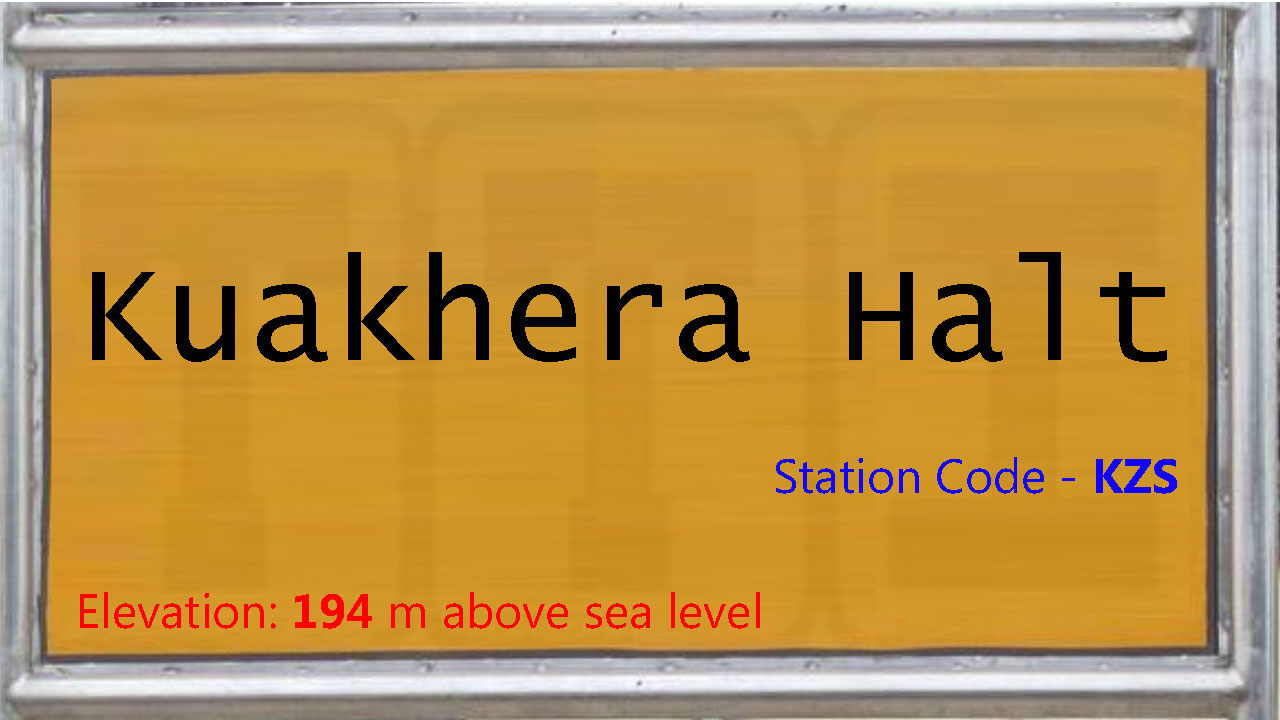 Kuakhera Halt Kuakhera Halt