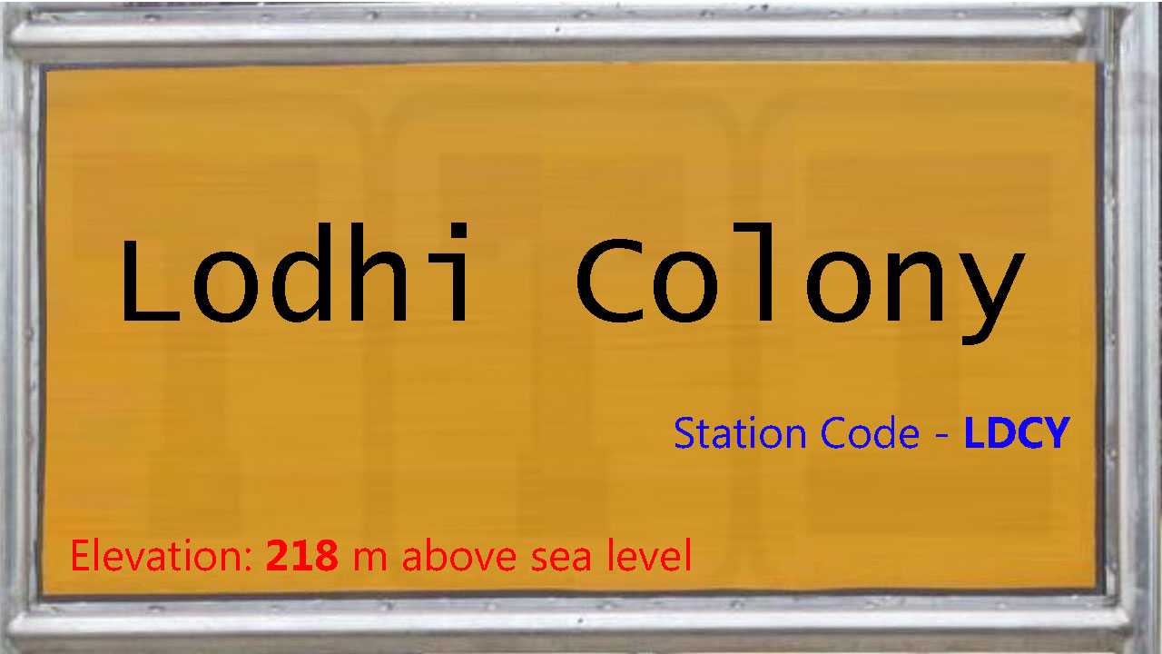 Lodhi Colony Lodhi Colony