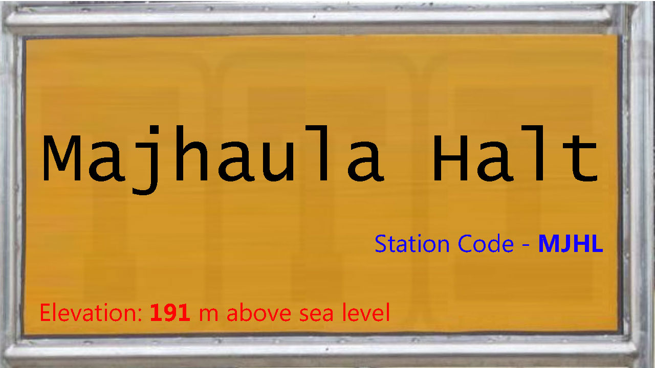 Majhaula Halt Majhaula Halt