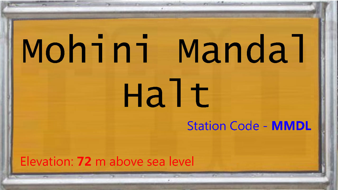 Mohini Mandal Halt