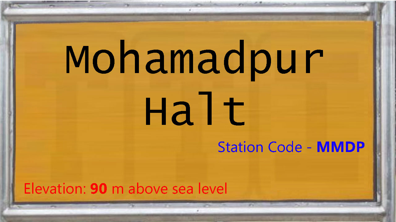 Mohamadpur Halt Mohamadpur Halt