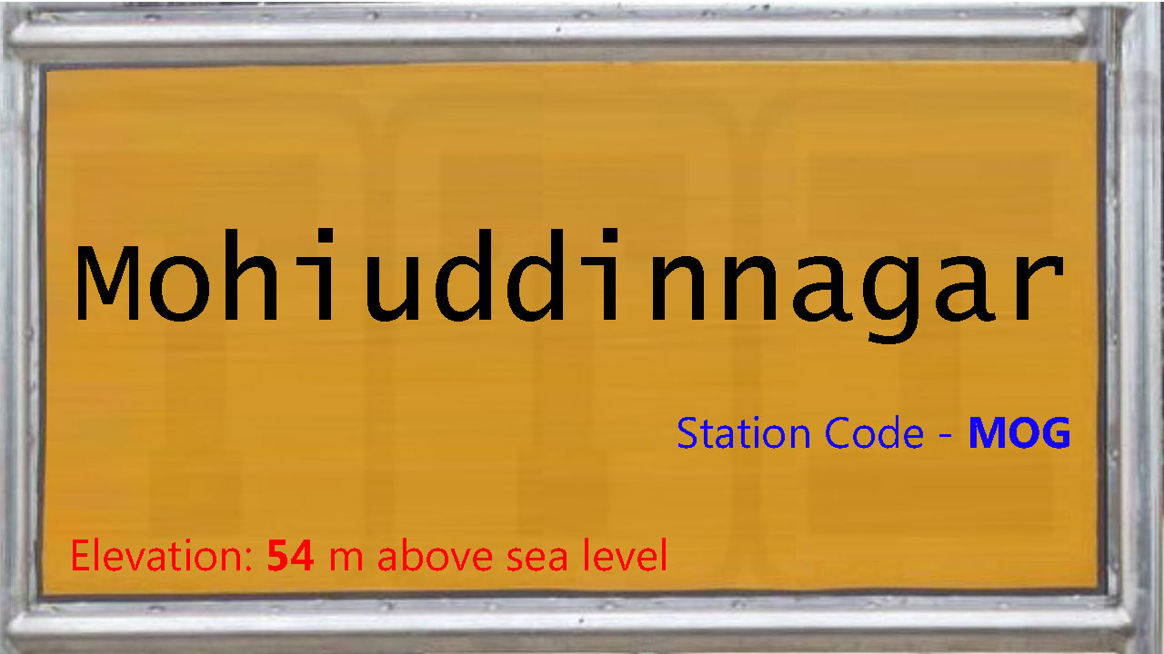 Mohiuddinnagar Mohiuddinnagar