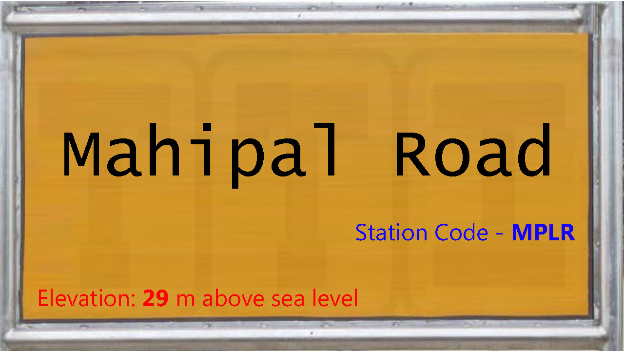 Mahipal Road Mahipal Road