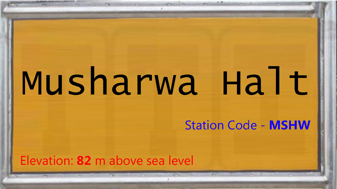 Musharwa Halt