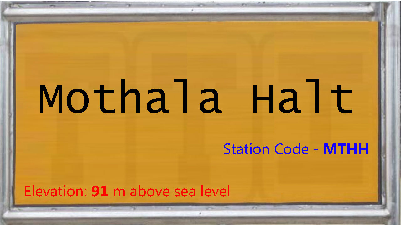 Mothala Halt