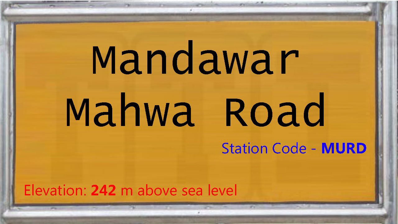 Mandawar Mahwa Road