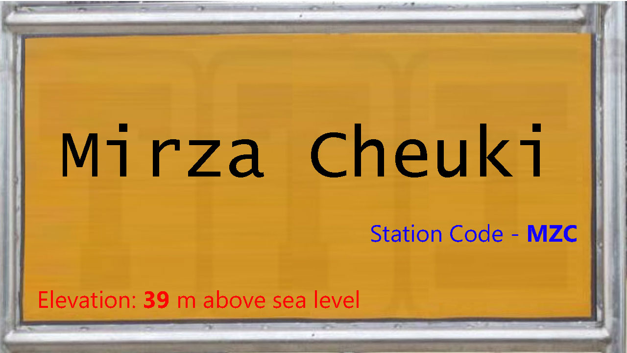 Mirza Cheuki Mirza Cheuki