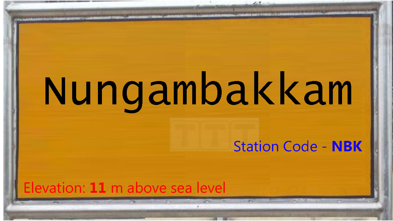 Nungambakkam Nungambakkam