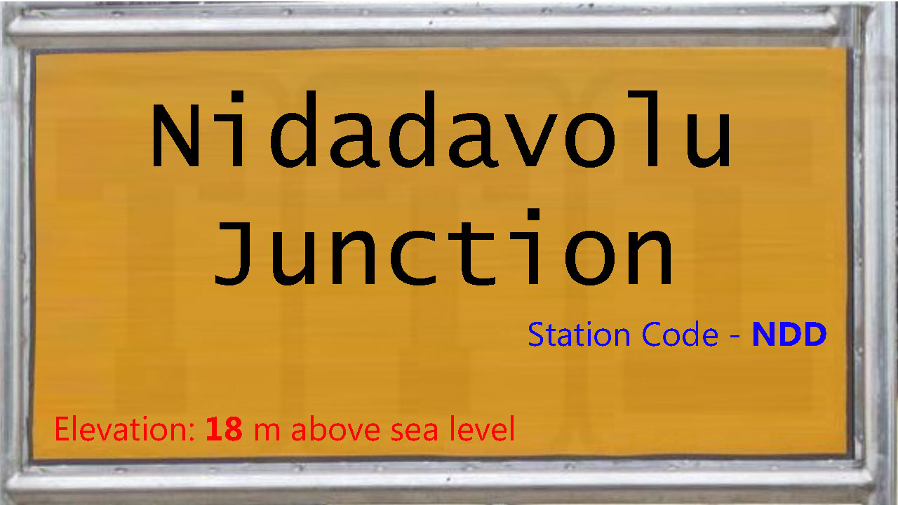 Nidadavolu Junction Nidadavolu Junction