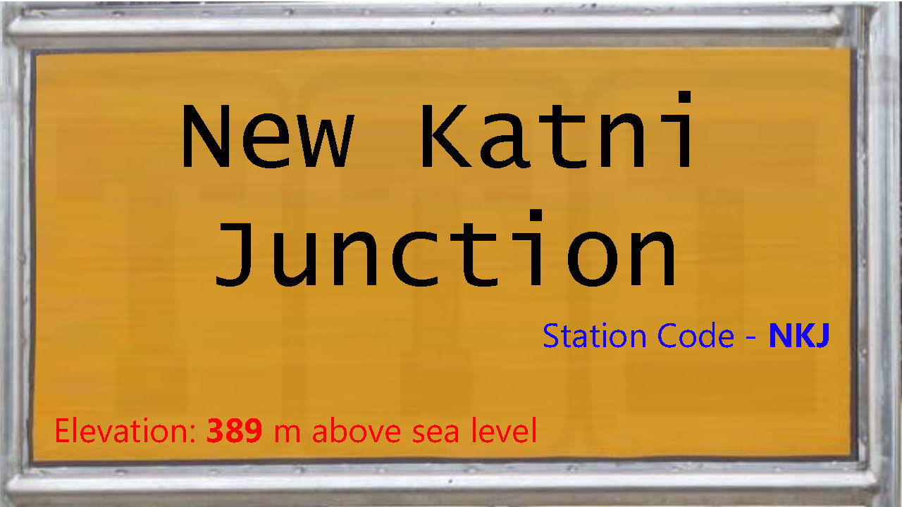 New Katni Junction New Katni Junction
