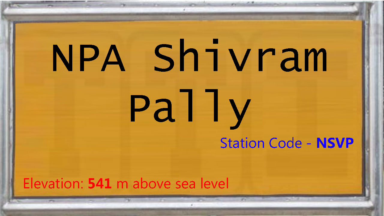 NPA Shivram Pally