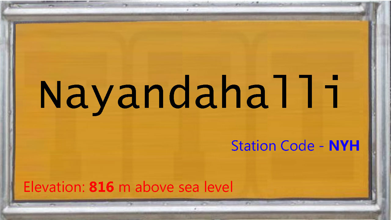 Nayandahalli Nayandahalli