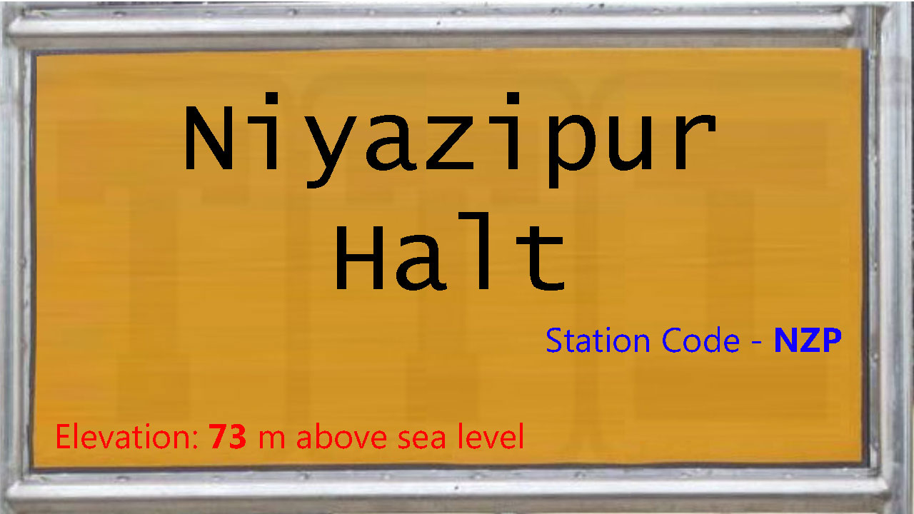 Niyazipur Halt Niyazipur Halt