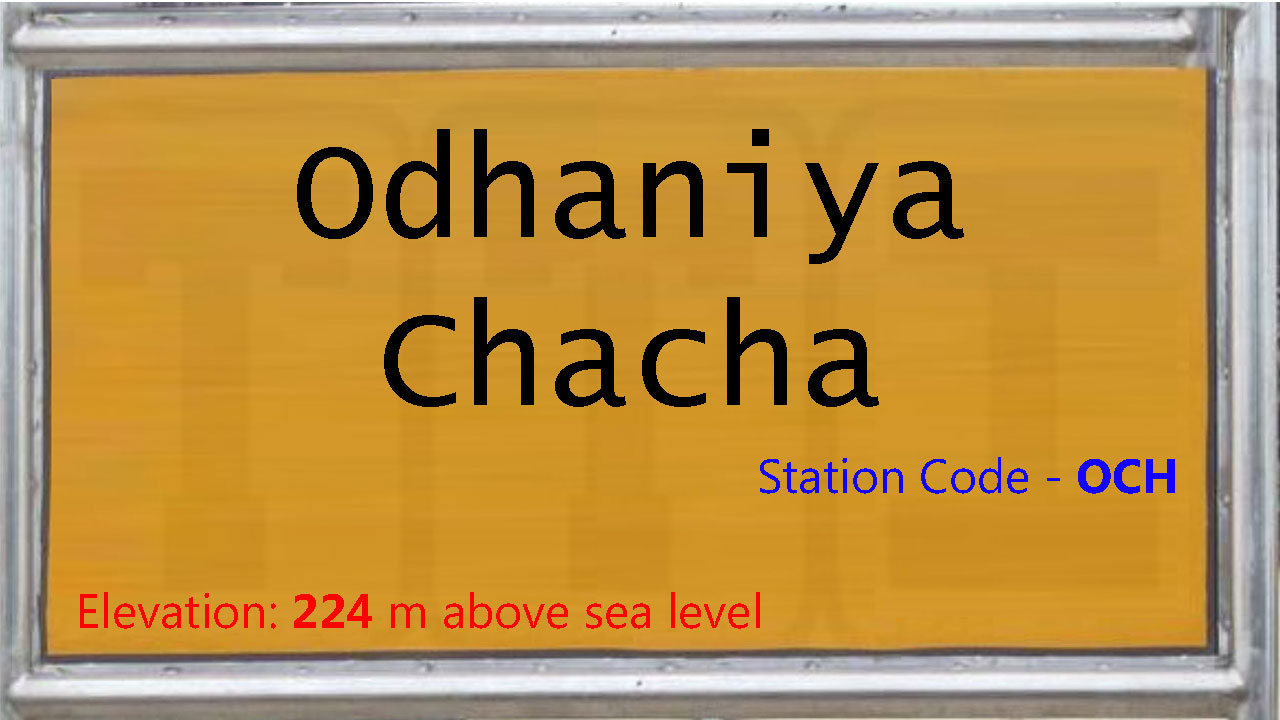 Odhaniya Chacha