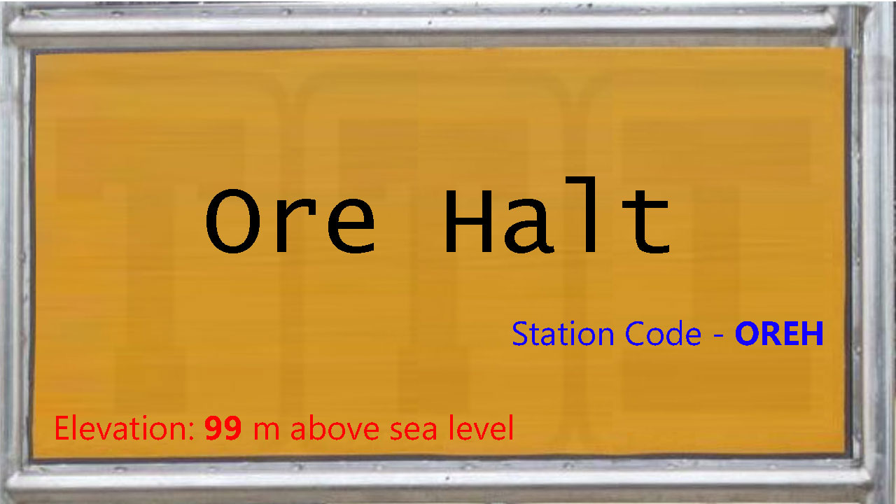 Ore Halt Ore Halt