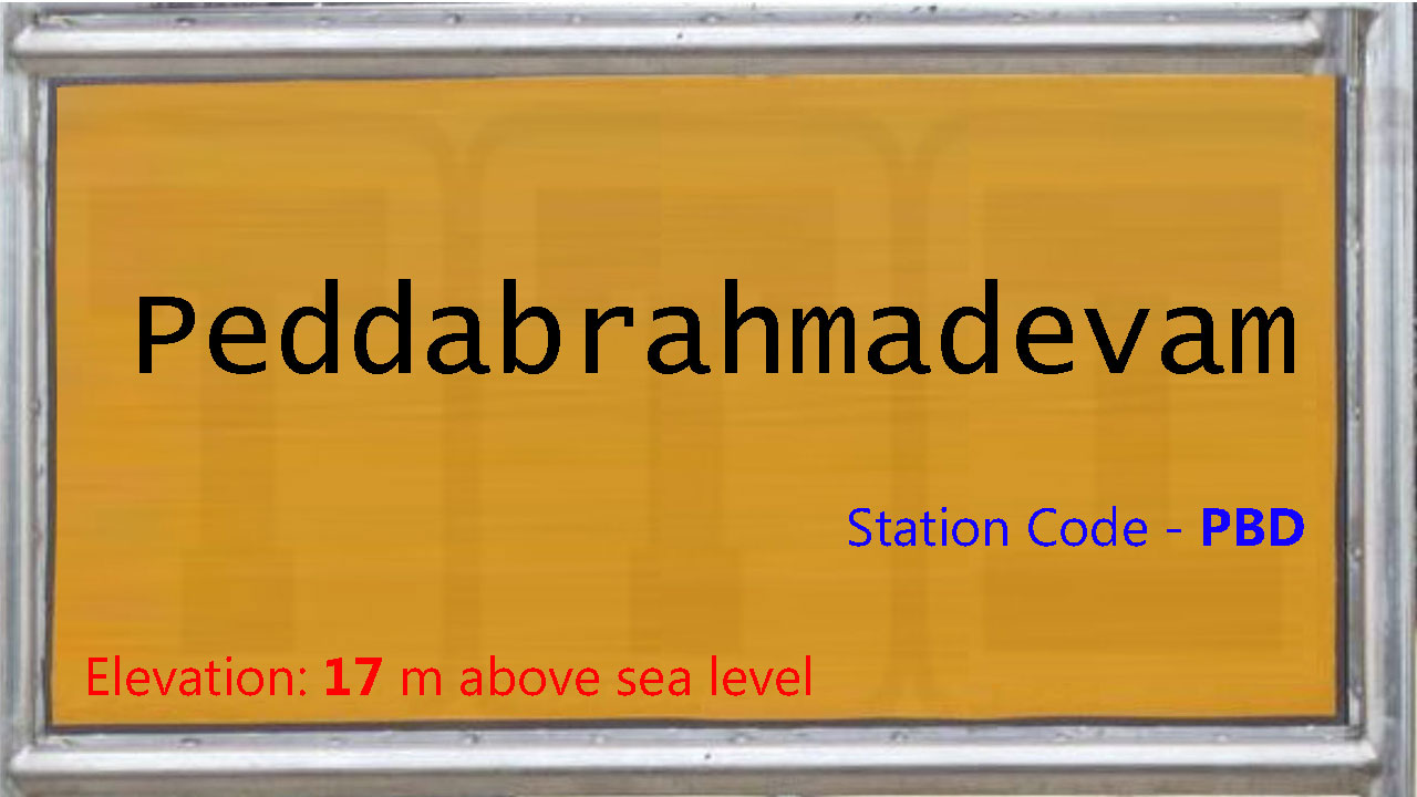 Peddabrahmadevam