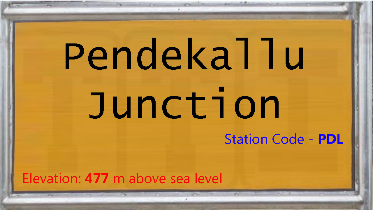 Pendekallu Junction