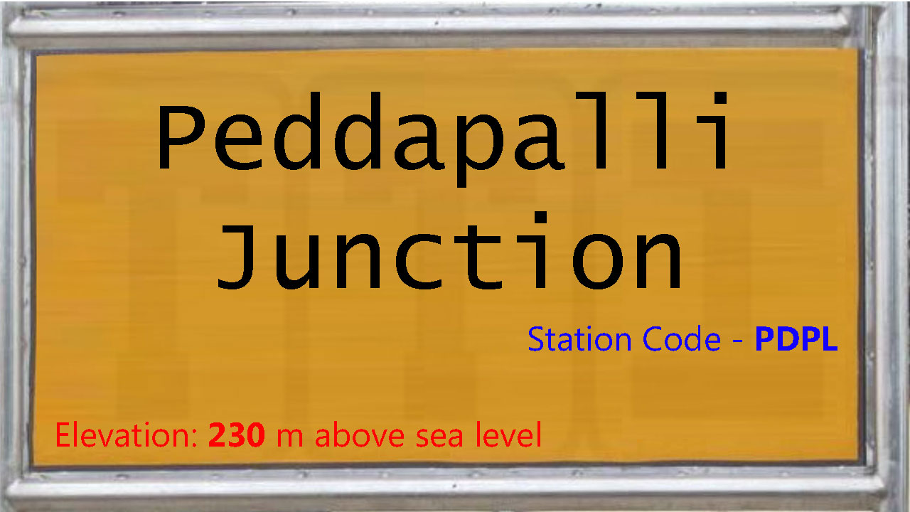 Peddapalli Junction Peddapalli Junction