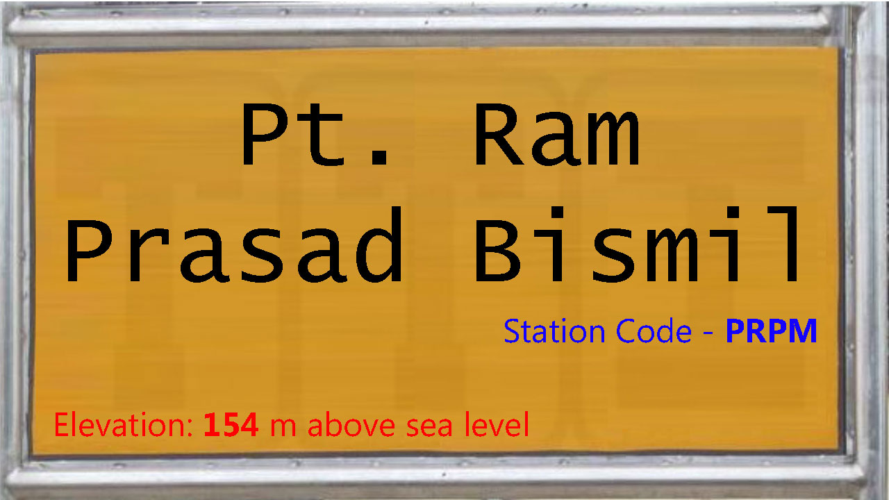 Pt Ram Prasad Bismil