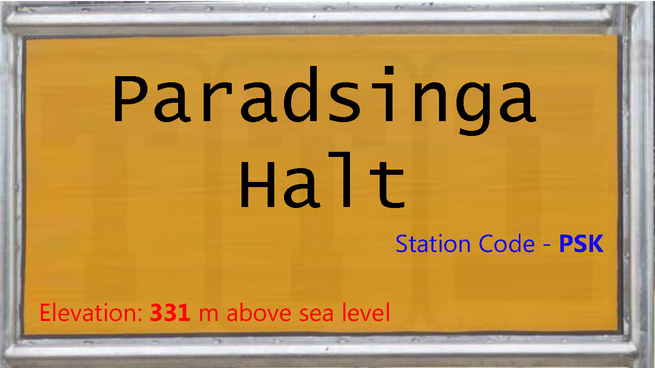 Paradsinga Halt