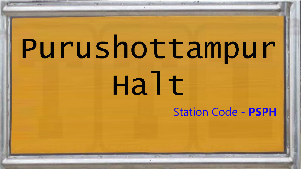 Purushottampur Halt