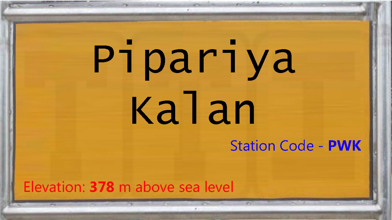 Pipariya Kalan Pipariya Kalan