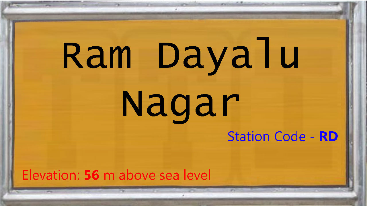 Ram Dayalu Nagar Ram Dayalu Nagar