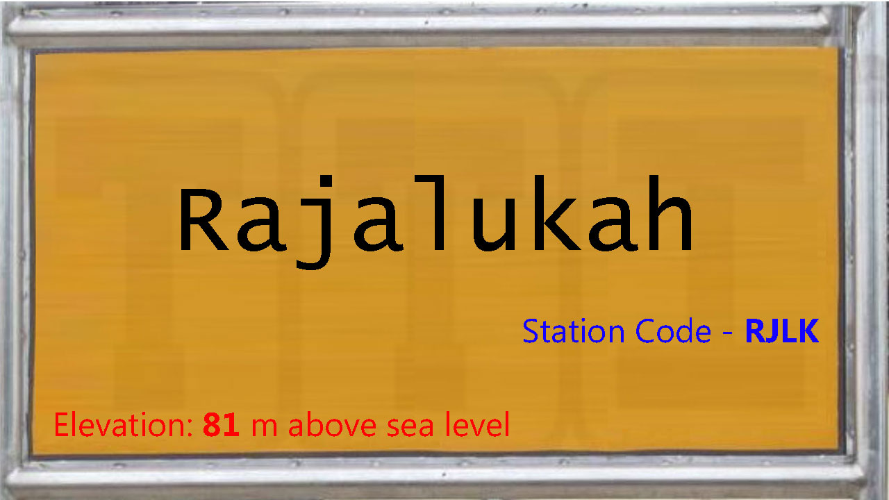 Rajalukah