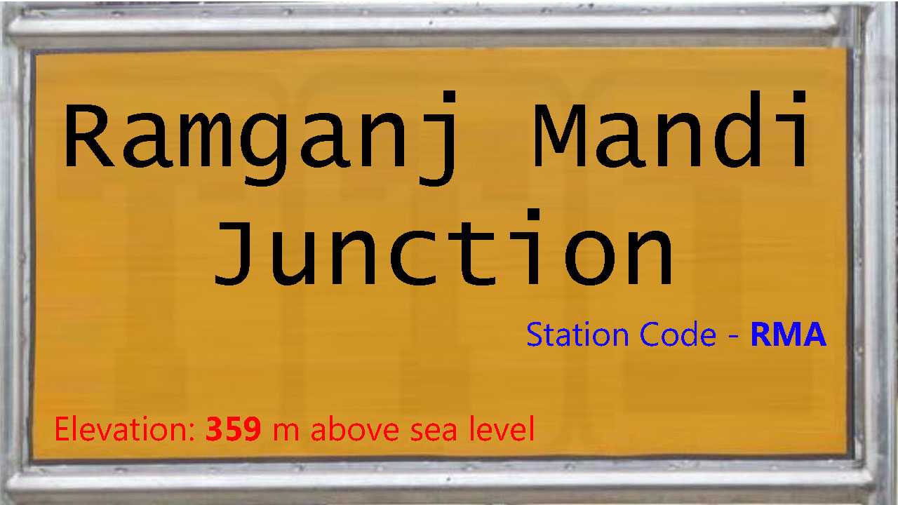 Ramganj Mandi Junction Ramganj Mandi Junction