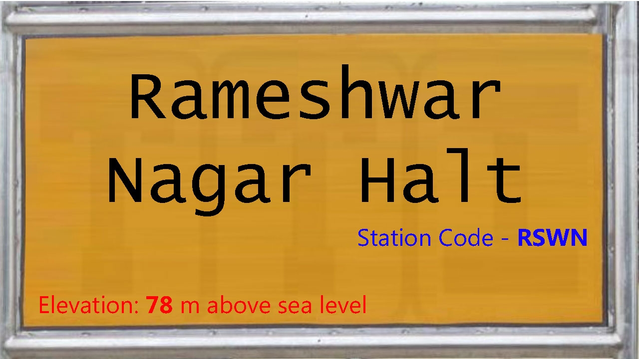 Rameshwar Nagar Halt Rameshwar Nagar Halt