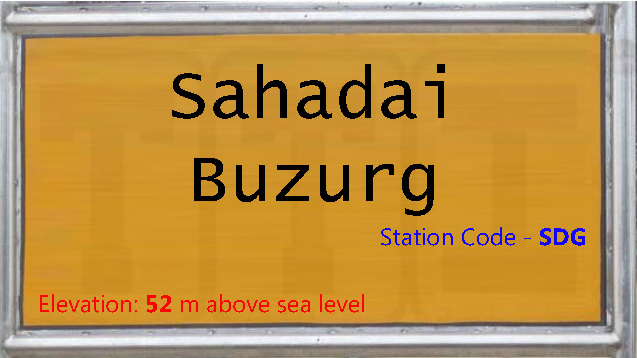 Sahadai Buzurg Sahadai Buzurg