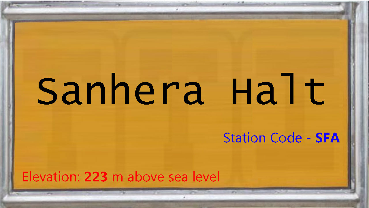 Sanhera Halt