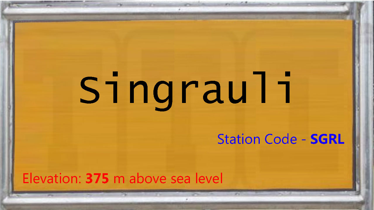 Singrauli Singrauli