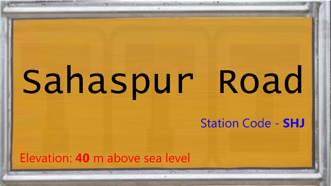 Sahaspur Road