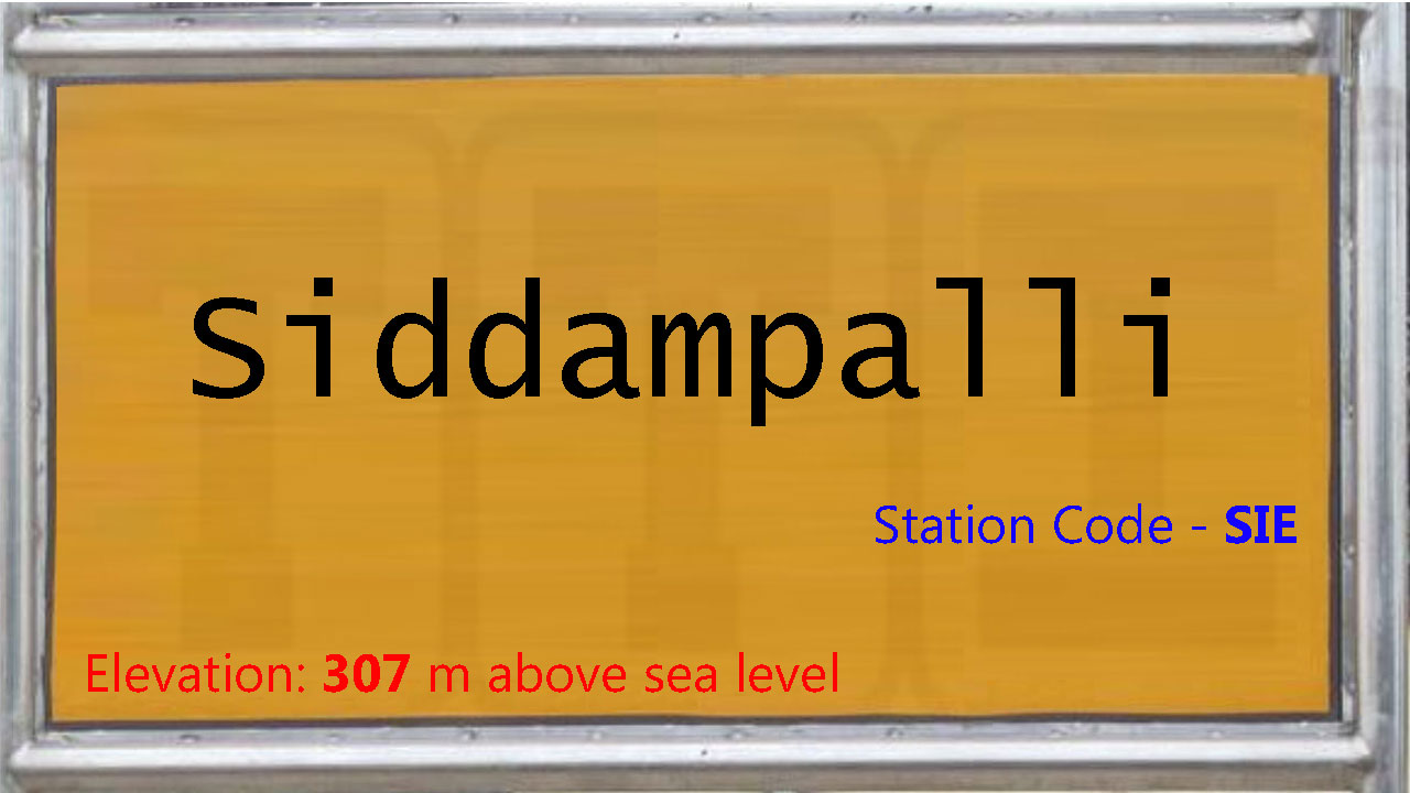 Siddampalli Siddampalli