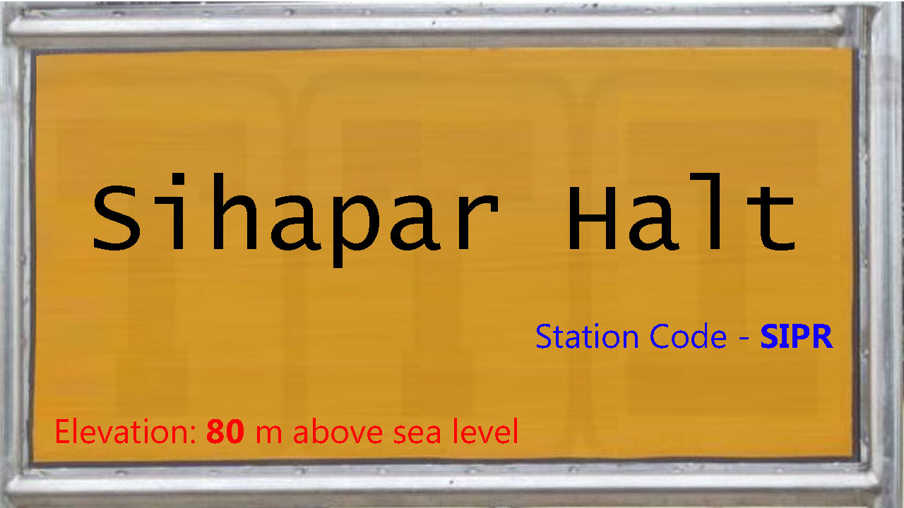 Sihapar Halt Sihapar Halt