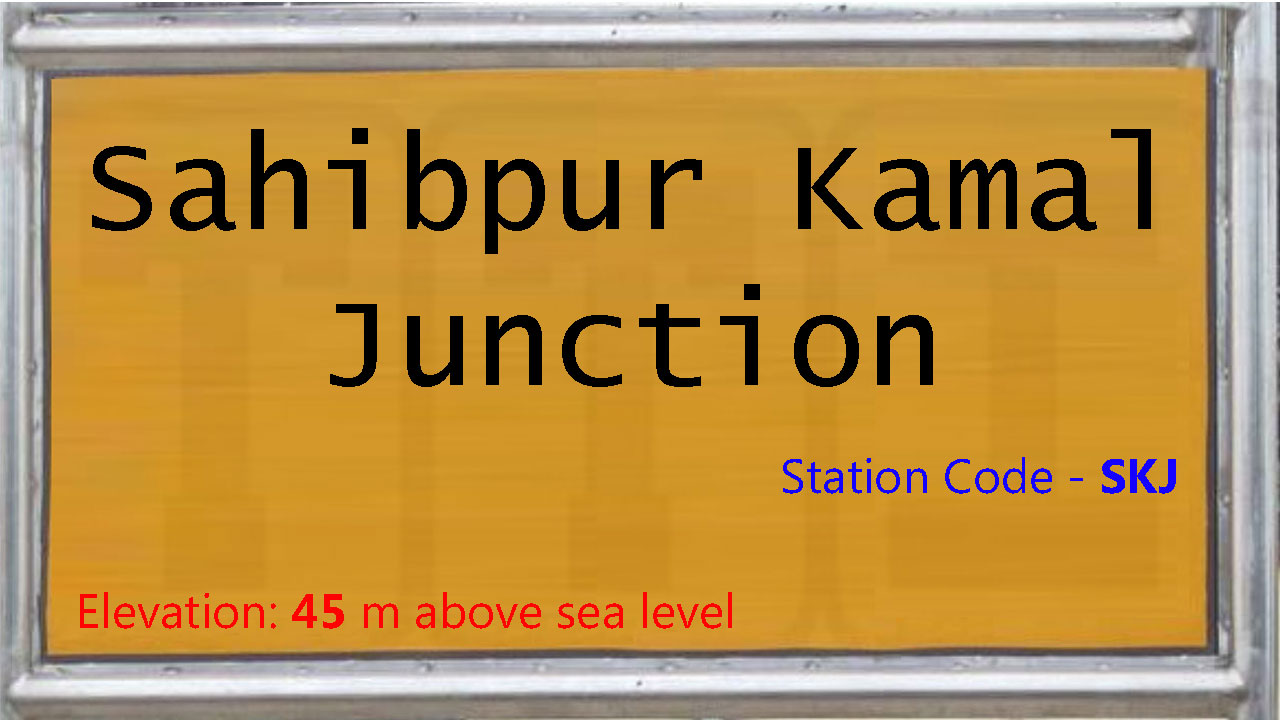 Sahibpur Kamal Junction Sahibpur Kamal Junction