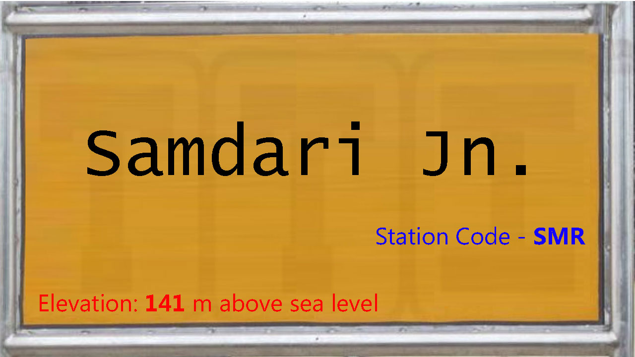 Samdari Junction Samdari Junction