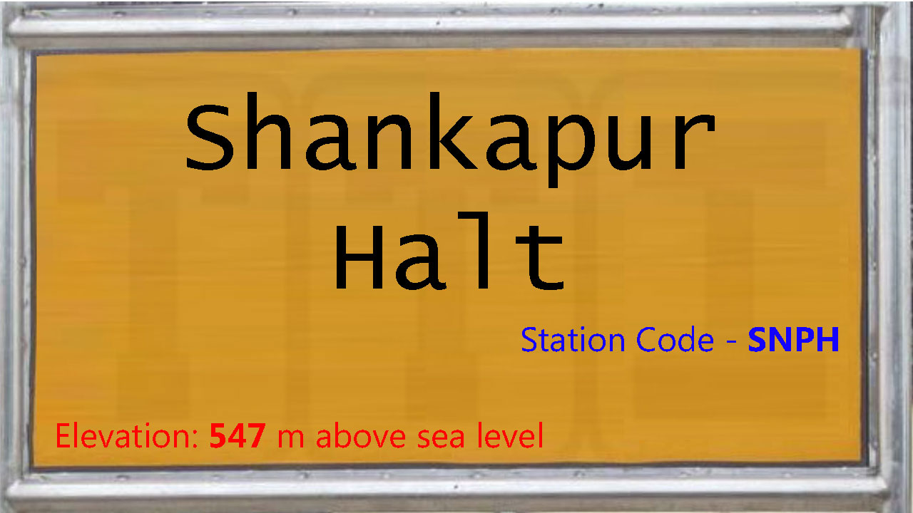 Shankapur Halt