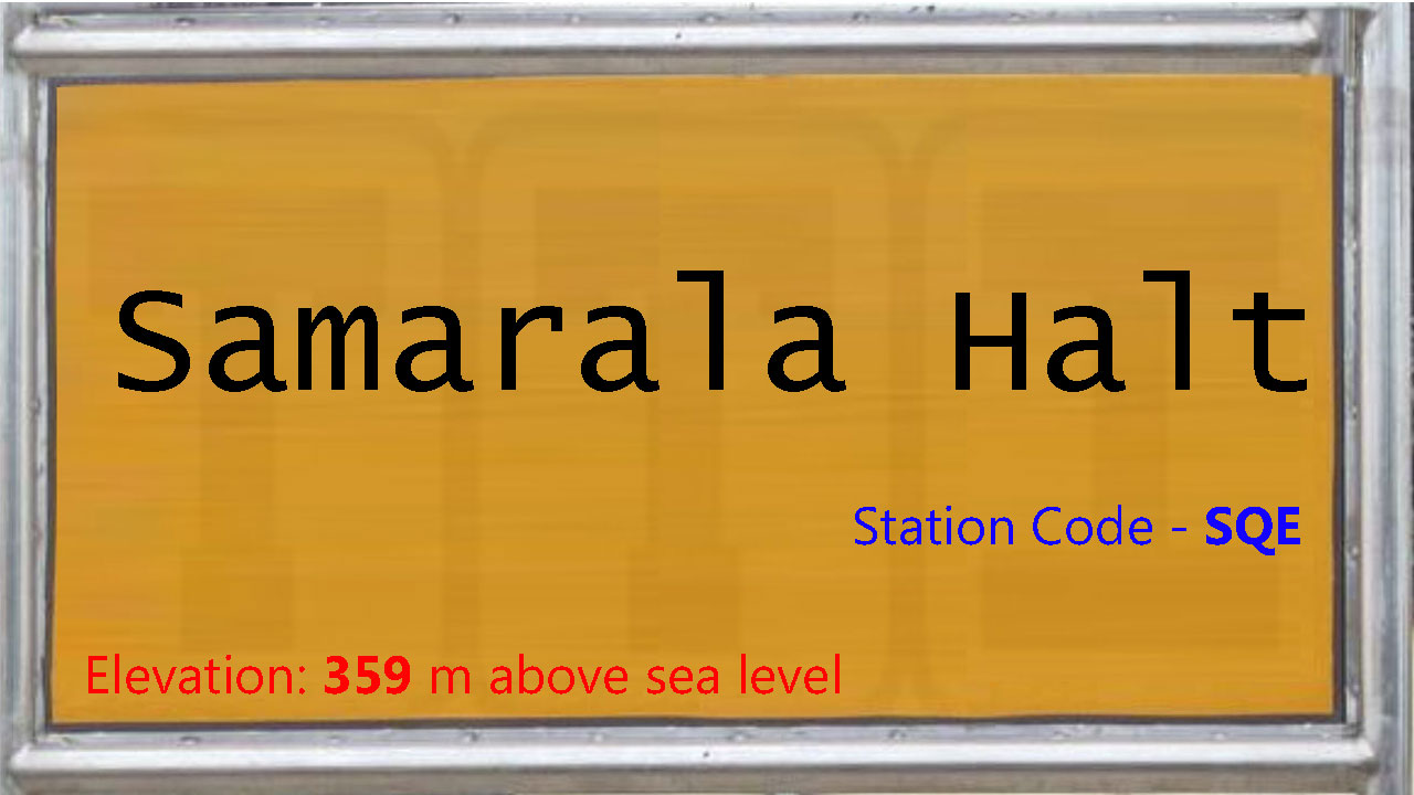 Samarala Halt Samarala Halt