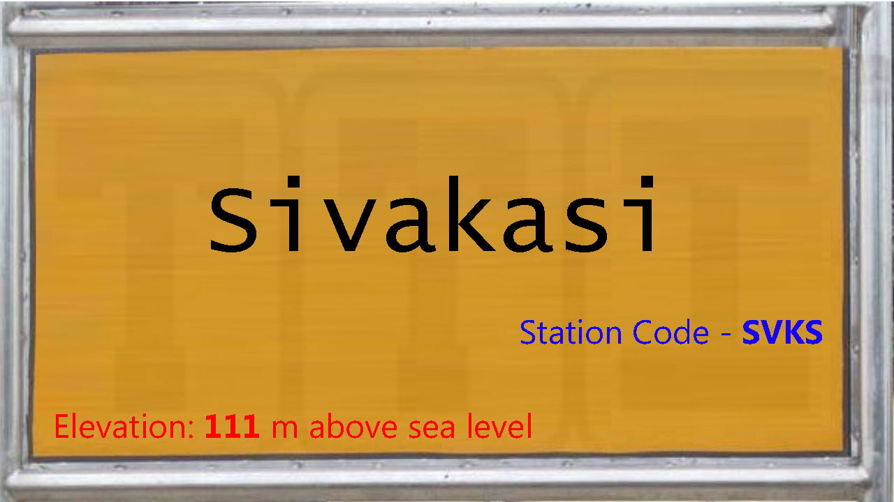 Sivakasi Sivakasi