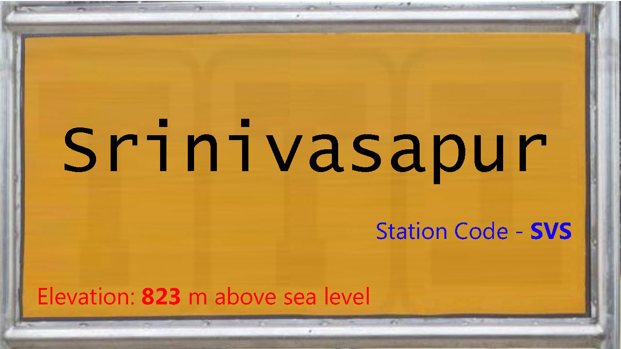 Srinivasapur Srinivasapur