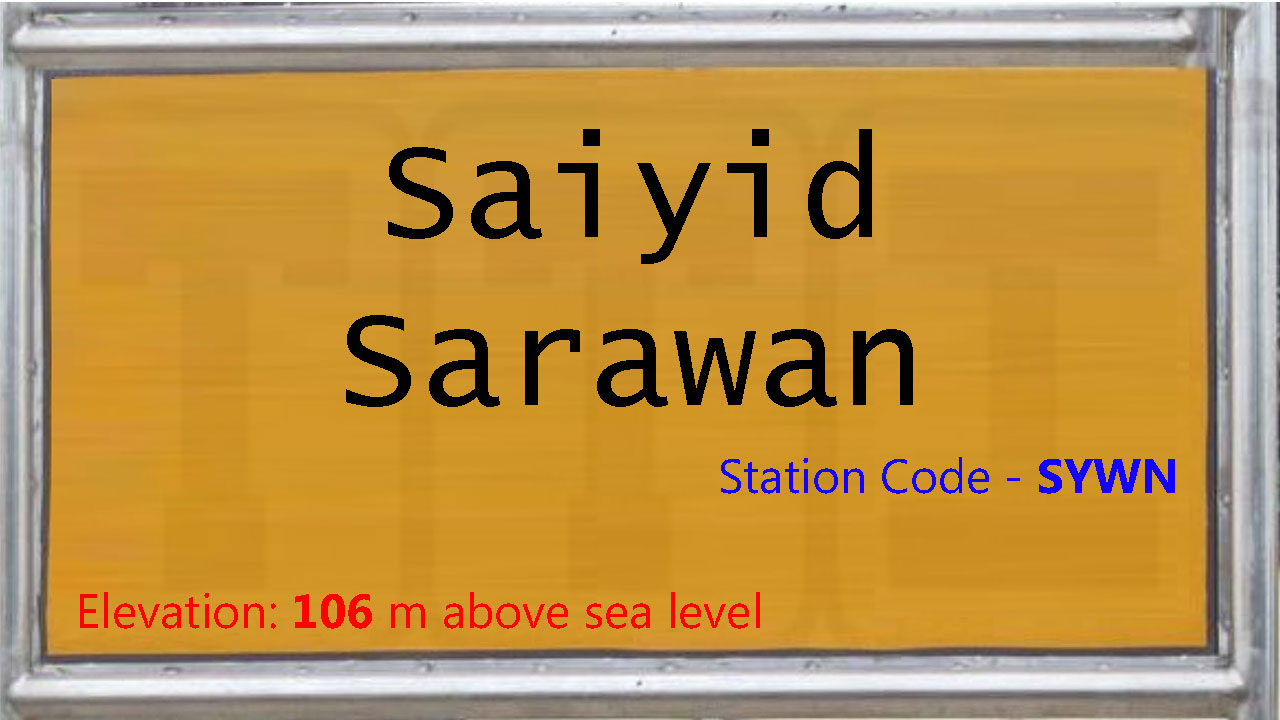 Saiyid Sarawan Saiyid Sarawan
