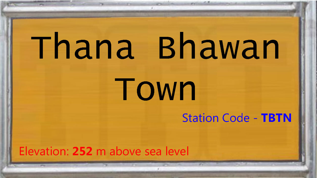 Thana Bhawan Town