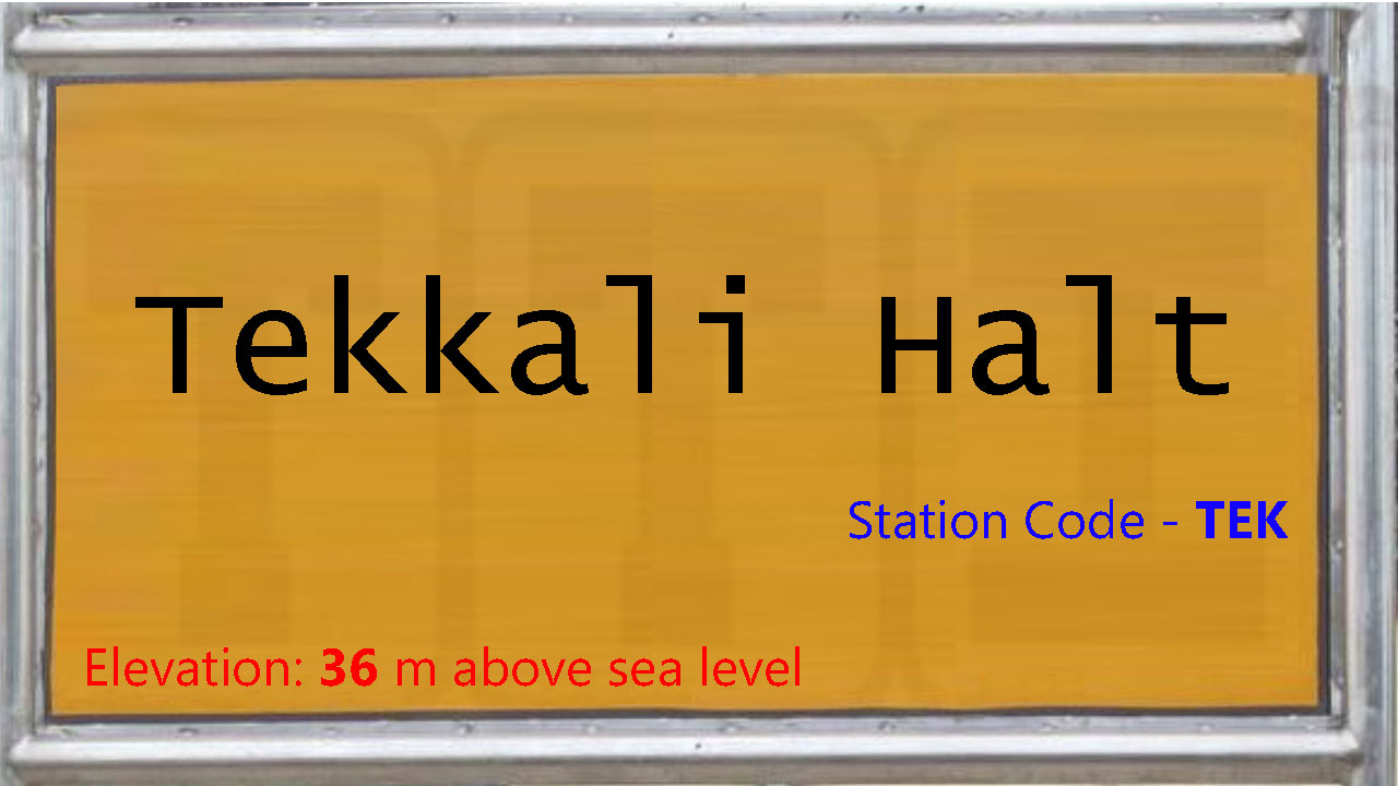 Tekkali Halt