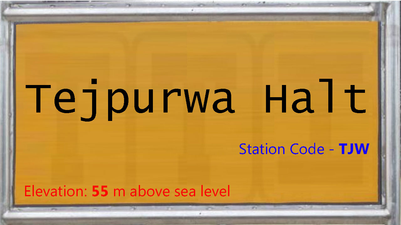 Tejpurwa Halt